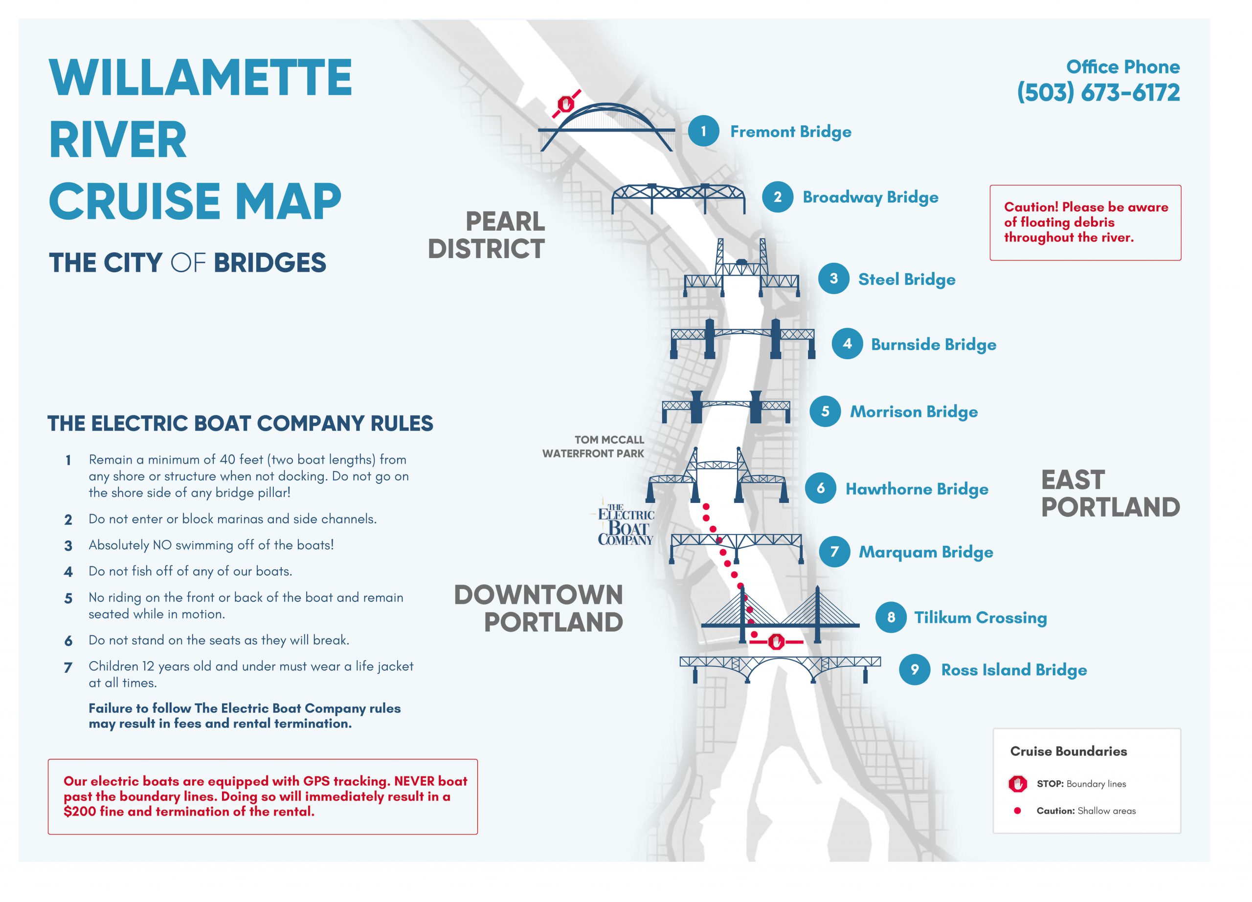 FAQ Portland Boat Rentals Portland Electric Boat Rentals